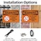 Signmission No Cellular Phones Beyond This Point, 10 in W x Rectangle, Plastic OS-2PACK-WS-P-710-L-12697 - alternate 3